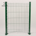 PVC Coated Mesh Fence For Grounds Powders Sprayed Coating Wire Mesh Fence For Grounds Factory